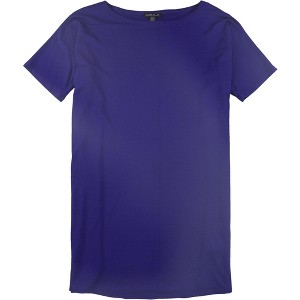 Eileen Fisher Womens Solid Basic T-Shirt - 1 of 2