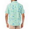 Guy Harvey Men's Short Sleeve Performance Fishing Shirt with UPF 40 Sun Protection - 3 of 4