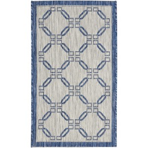 Nourison Garden Party Indoor/Outdoor Flatweave Area Rug - 1 of 4