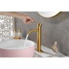 LunaLulink Bathroom Sink Faucet Single Hole Single Handle Bathroom Faucet Vanity Faucet Modern RV Faucet Deck Mount 1 Hole or 3 Holes - 2 of 4