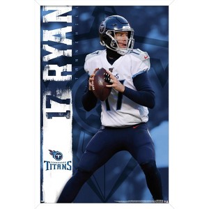Trends International NFL Tennessee Titans - Ryan Tannehill 20 Framed Wall Poster Prints - 1 of 4