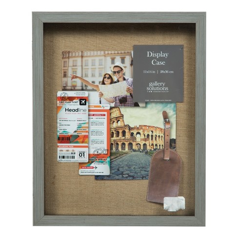 Distressed 12x15 Grey Shadow Box Gallery Solutions Target