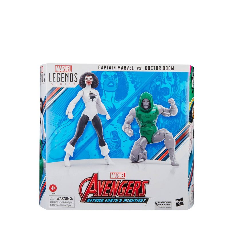 Marvel Avengers Legends Captain Marvel vs. Doctor Doom Action Figure Set - 2pk, 3 of 15
