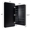 TEHOME Garnes Rectangular Recessed or Surface Mount Metal Medicine Cabinet with Mirror - 2 of 4