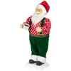 Northlight 24" Animated and Musical Santa Claus with Hot Cocoa Christmas Figure - 3 of 4