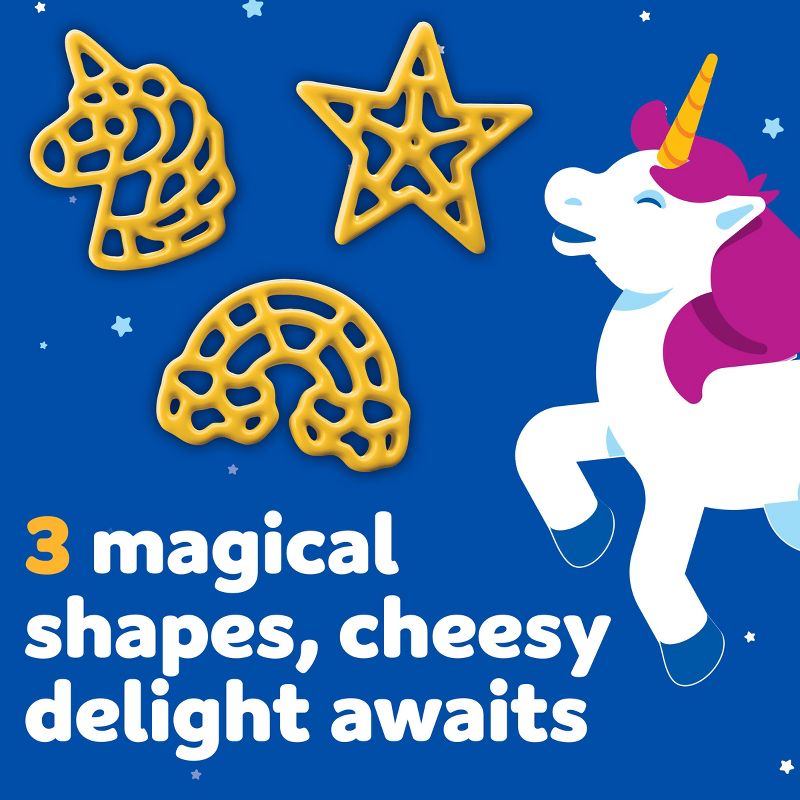 Kraft Mac and Cheese Dinner with Unicorn Pasta Shapes - 5.5oz, 5 of 13