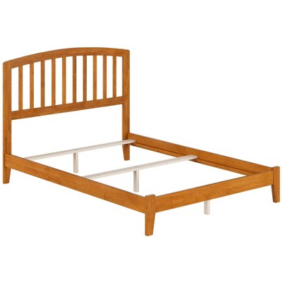 Richmond Full Light Toffee Solid Wood Mission Bed Frame