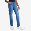 X RAY Men's Slim Fit Cargo Pocket Denim Jeans - 4 of 4
