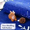 Fulvari Christmas Snowflake Area Rug,Rug Washable Non Slip for Entryway,Mats for Front Door,Bedroom Living Room Laundry Room Indoor - 3 of 4