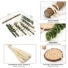 Aoibox Artificial Eucalyptus Wall Hanging with Wooden Stick, Boho Rustic Farmhouse Decor for Bedroom, Kitchen, Bathroom - 4 of 4