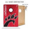 NCAA Cincinnati Bearcats 2'x3' Wood Toss Game Set - 3 of 4