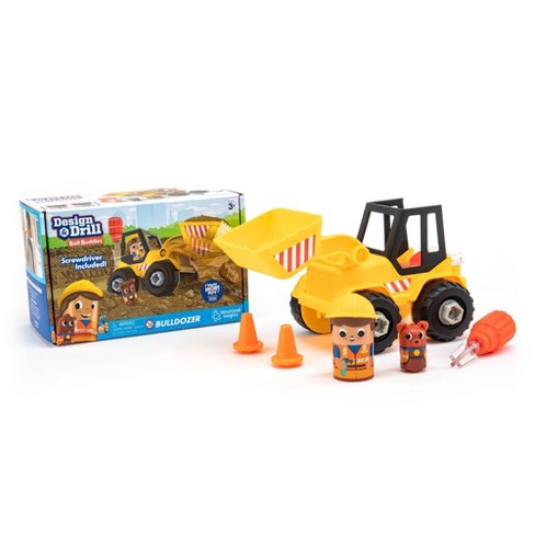 Educational Insights Design & Drill Bolt Buddies Bulldozer : Target