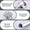 WOWOW 7-Spray 1.75 GPM 4.5 in. Wall Mount Dual Handheld and Fixed Shower Head - 4 of 4