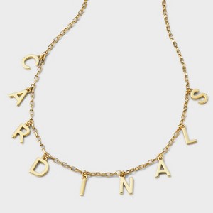 Bijoux Sport by Luv Aj MLB Gold Charm Letter Necklace - 1 of 4