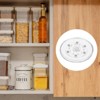 Unique Bargains 360 Degree Rotating Anti-slip High-strength Plastic Smooth Rotation Clear Lazy Susan 2 Pcs - 4 of 4