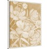 Amanti Art Neutral Peony Flowers I by Grace Popp Framed Wall Art Print - 2 of 4