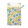 Yoobi SmileyWorld Single Zip Binder Case Multicolor Smiley - 3 of 4