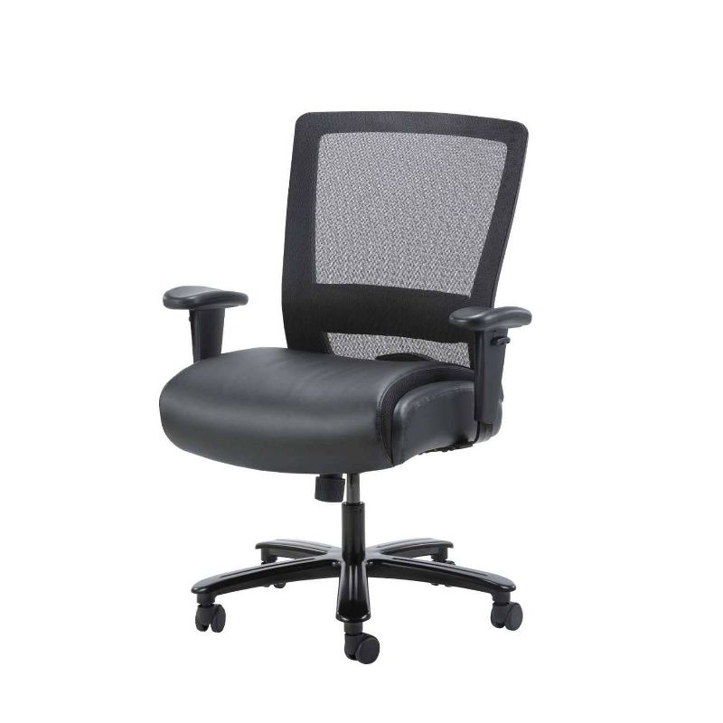 Mesh Heavy Duty Chair Black - Boss Office Products, 3 of 10
