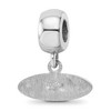 Black Bow Jewelry Sterling Silver Mississippi Rebels NCAA Bead Charm - 4 of 4