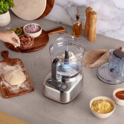Breville Paradice 9 Cup Food Processor Brushed Stainless Steel: Dicing Kit, Mini Chopper, Baby Food Maker, 2 Speeds - Thumbnail 2