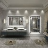 Apmir Super Bright Front & Back LED Lighted Anti-Fog Aluminum Alloy Framed Tempered Glass Bathroom/Vanity Mirror with ETL & 3-Year Warranty - 3 of 4