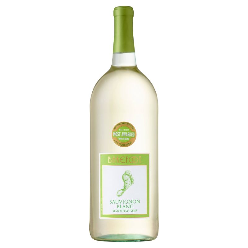 Barefoot Cellars Sauvignon Blanc White Wine - 1.5L Bottle, 1 of 6