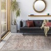 Hauteloom Peach Noda Vintage Washable Area Rug - 4 of 4
