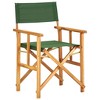 VidaXL Directorinchs Chairs 2 pcs Solid Acacia Wood Green - 2 of 4