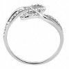Slickblue Stylish Polished Stainless Steel Women's Ring with Clear CZ, Perfect for Any Occasion, Sizes 5-10 - 4 of 4