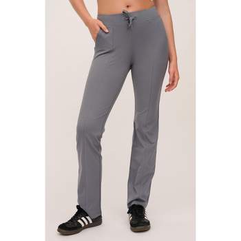 Women's Wide Leg Lounge Pants - Black/white, Large : Target