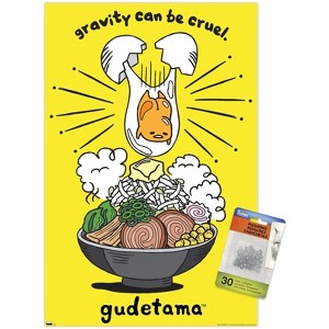 Trends International Gudetama - Gravity Unframed Wall Poster Prints - 1 of 4