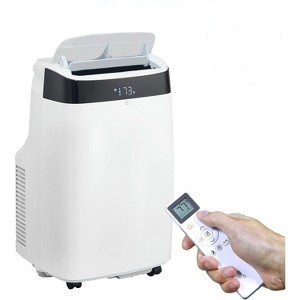 12000 BTU Portable Air Conditioner, 3-in-1 AC Unit with Dehumidifier & Fan for Rooms Up to 550 Sq.Ft,51dB Ultra Quiet,Remote Control,24-Hour Timer - 1 of 4