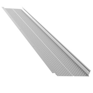VEVOR Gutter Guard, 5 inch Width, Aluminum Leaf Filter DIY Gutter Cover, 52 PCS 208 ft Total Length, 0.157'' Hole Diameter & 0.02'' Thick,Silver - 1 of 4