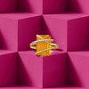 Ross-Simons 7.00 Carat Citrine and .15 ct. t.w. Diamond Ring in 14kt Yellow Gold - 4 of 4