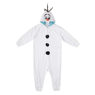 Adult Costume Mens Olaf Onesie Adult Frozen Olaf Inflatable Costume
