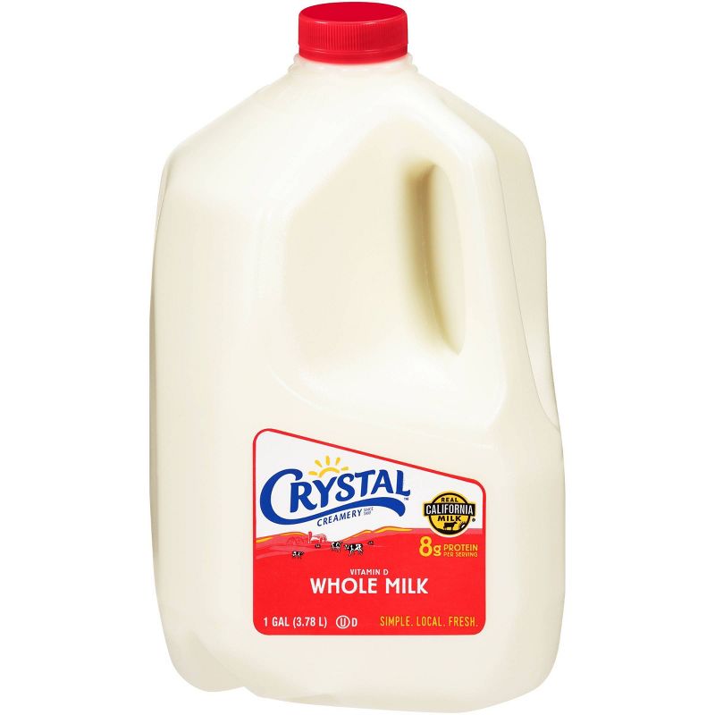 Crystal Creamery Whole Milk - 1gal, 1 of 5