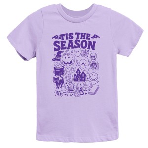SmileyWorld Tis The Season Halloween - Youth Short Sleeve Graphic T-Shirt and Toddler Short Sleeve Graphic T-Shirt - 1 of 4