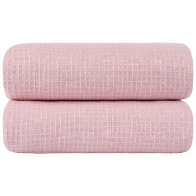 Piccocasa 100% Cotton Soft And Thick Absorbent Waffle Weave Bath Towels 4  Pcs : Target