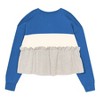 NFL Detroit Lions Girls' Crew Neck Fleece Sweatshirt - 3 of 3
