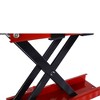 Steel Motorcycle Scissor Lift Jack 1100 Lbs Capacity Crank Stand Jack Tool For Motorcycle Repair Maintenance - 3 of 4