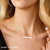Turandoss Layered Choker Necklace, Dainty Handmade 14K Gold Plated Y Pendant, Multilayer Bar Disc, Adjustable Layering Choker Necklaces for Women - 4 of 4