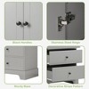 Dexmalle Storage Cabinet with 2 Doors and 4 Drawers - 4 of 4