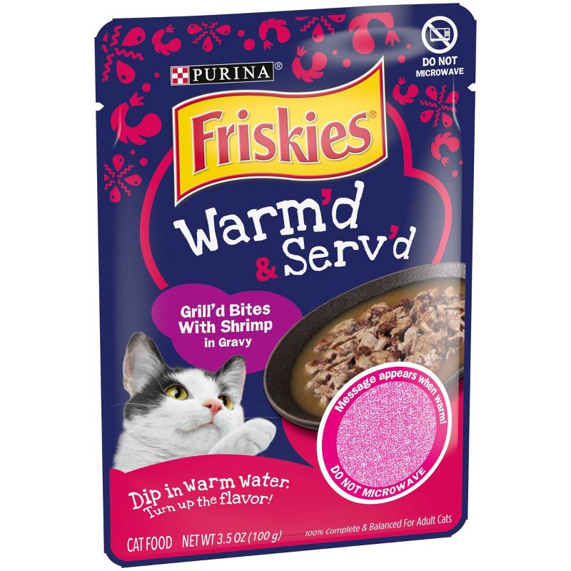 Friskies Warm Served Wet Cat Food - 3.5oz, 5 of 11