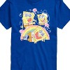 Men's - Spongebob Squarepants - Cute Face Rainbow and Jelly Fish Short Sleeve Graphic T-Shirt - 2 of 4