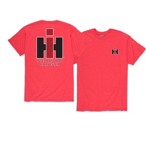 Men's - Case IH - Agriculture Logo Front and Back Short Sleeve Graphic T-Shirt - 1 of 4