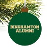 Binghamton University Bearcats Alumn Wood Christmas Tree Holiday Ornament - 4 of 4