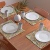 Sewzinski Retro Flowers on Brown Placemats - Deny Designs - 2 of 2
