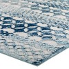 Modway Entourage Odile 8x10 Area Rug – Distressed Floral Moroccan Trellis Pattern - 3 of 4