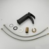Grungis Single Hole Bathroom Sink Faucet,Waterfall Bathroom Faucets for Home Sinks - 4 of 4