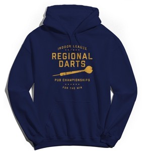 Original and Unrestored Men's For The Win  Long Sleeve Graphic Cotton Pullover Sweatshirt - 1 of 1